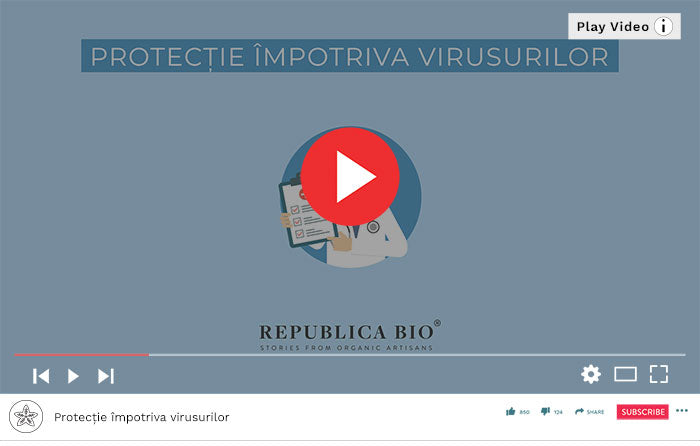 Protecție împotriva virusurilor - Video Republica BIO