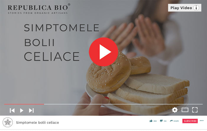 Simptomele bolii celiace - Video Republica BIO