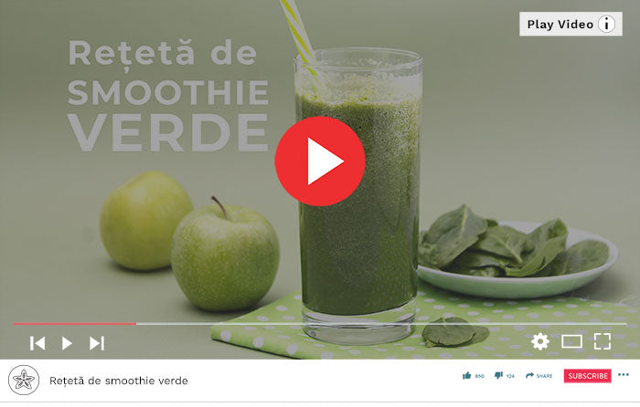 Rețetă de smoothie verde