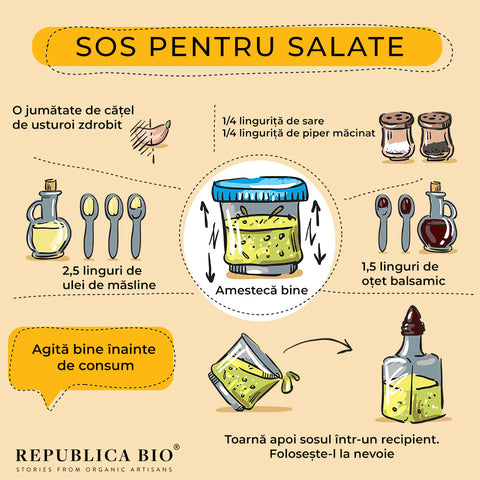 Sos pentru salate - Republica BIO