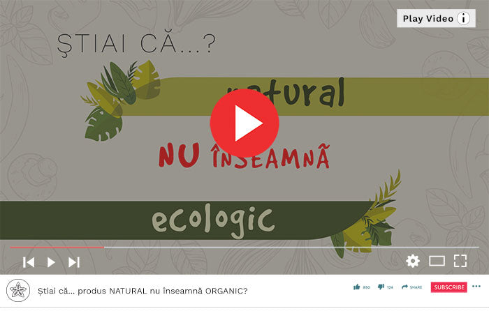 Natural nu înseamnă Ecologic - Video Republica BIO