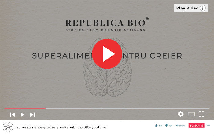 Superalimente pentru un creier - Video Republica BIO