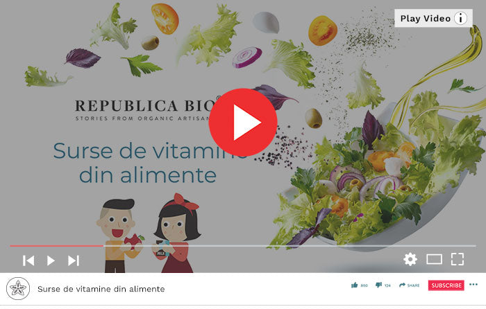 Surse de vitamine din alimente