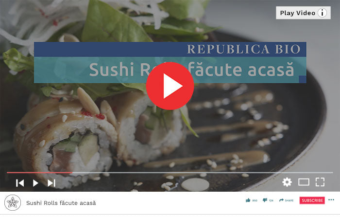 Sushi Rolls făcute acasă