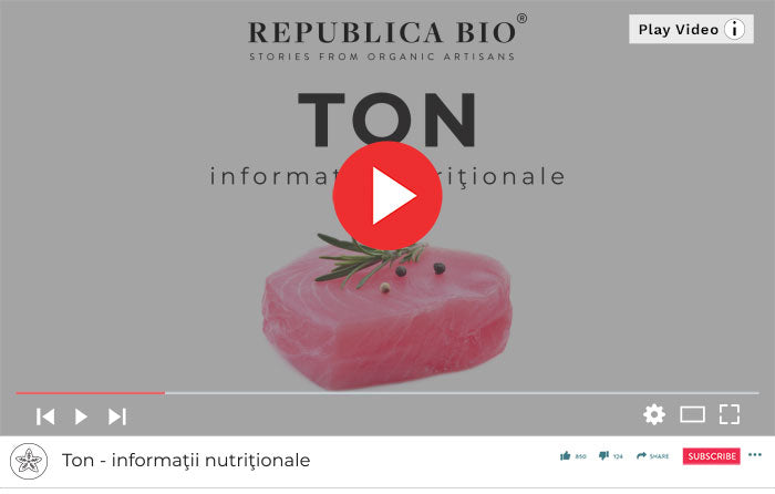 Ton - Informaţii nutriţionale - Republica BIO