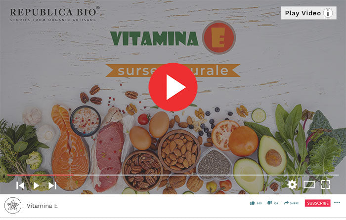 Vitamina E - surse naturale - Video Republica BIO