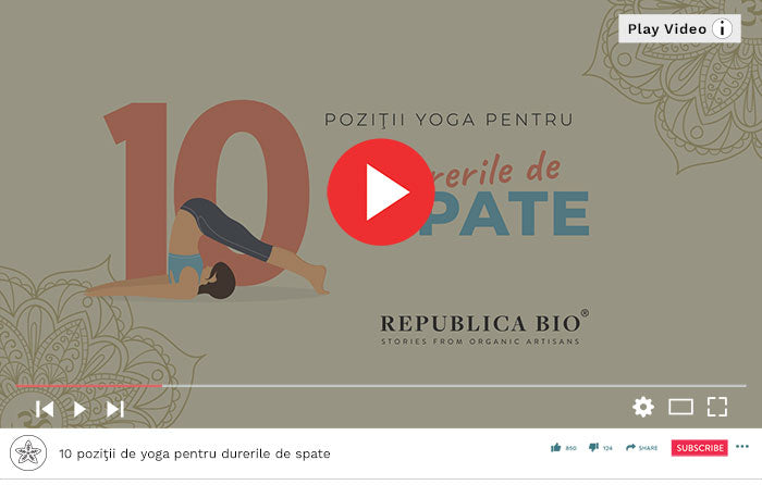 10 poziţii de yoga pentru durerile de spate