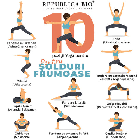 10 poziţii de yoga pentru şolduri frumoase - Republica BIO