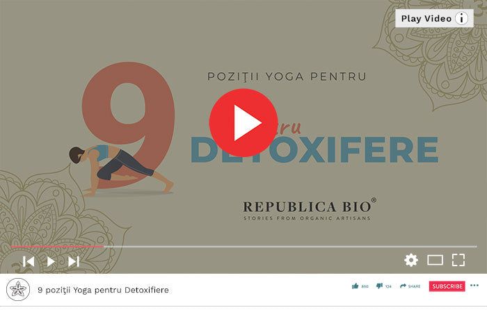 9 poziţii Yoga pentru Detoxifiere