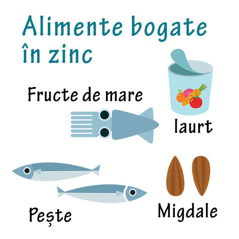 alimente bogate in zinc