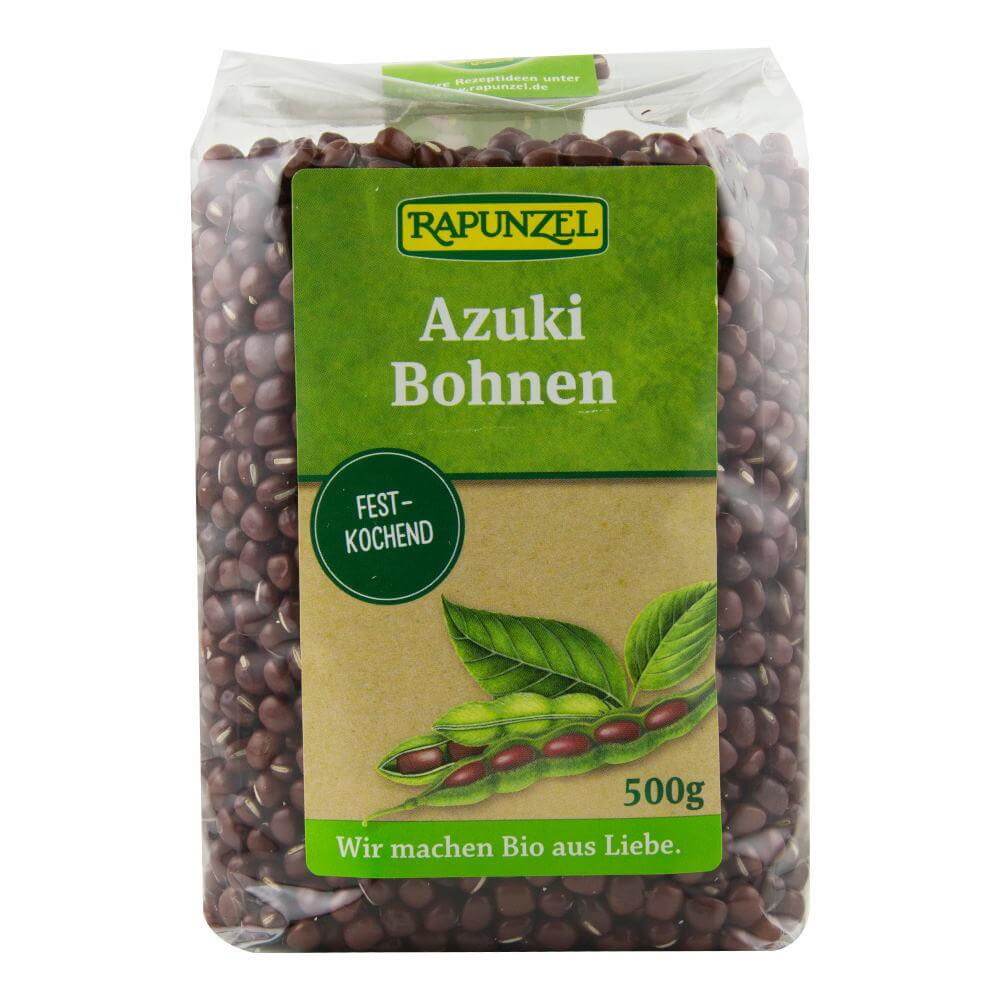 Boabe de fasole Azuki, bio, 500g