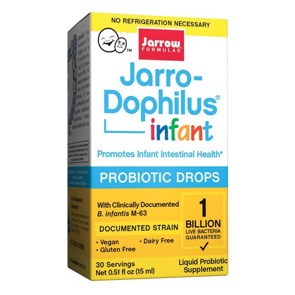 Jarro-Dophilus Infant Probiotice 15 ml Jarrow Formulas, natural, Secom