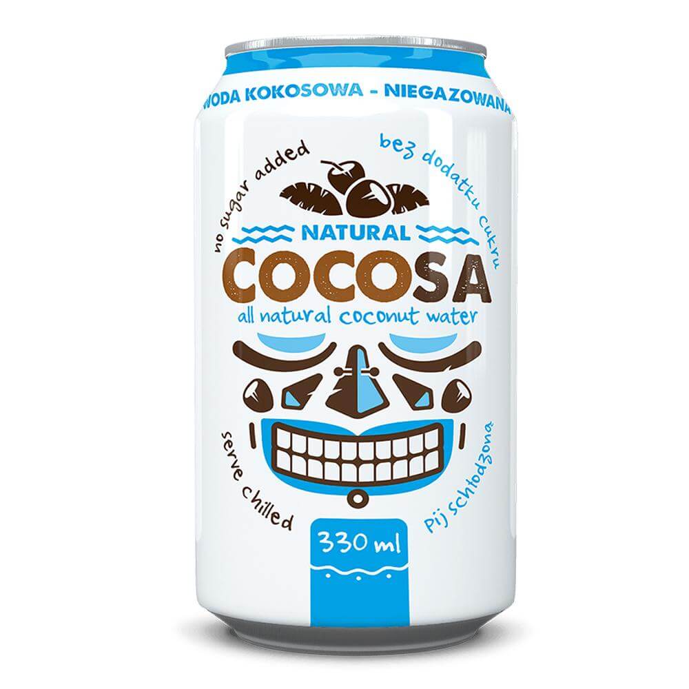 Apa de cocos naturala Cocosa Diet Food, 330 ml, natural