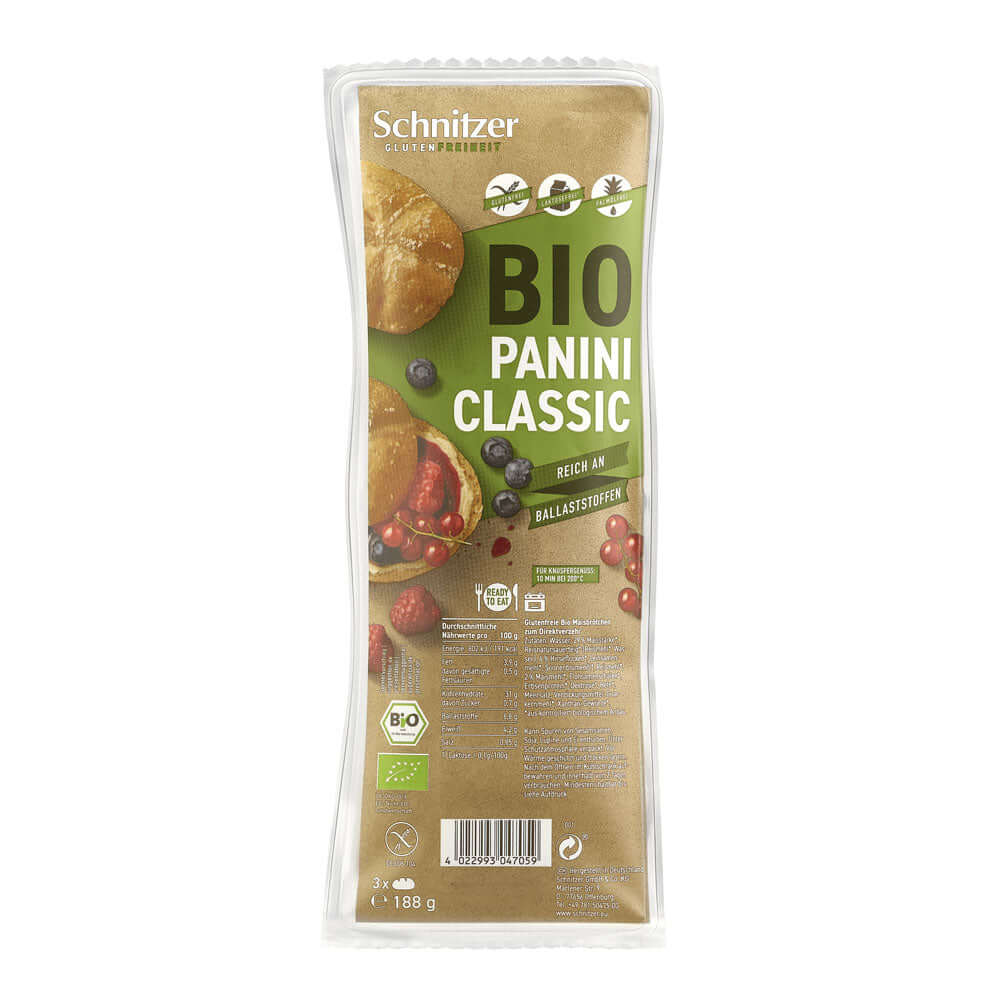 Chifle Panini Royal FARA GLUTEN Schnitzer, bio, 188g