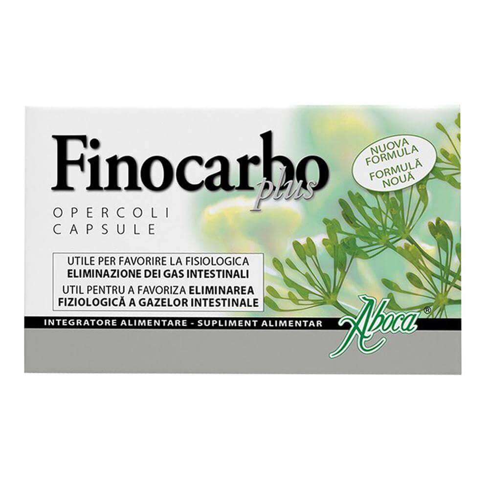 Finocarbo Plus 20 capsule Aboca, natural