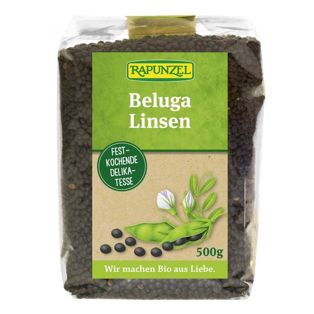 Linte neagra mica, Beluga, bio, 500g