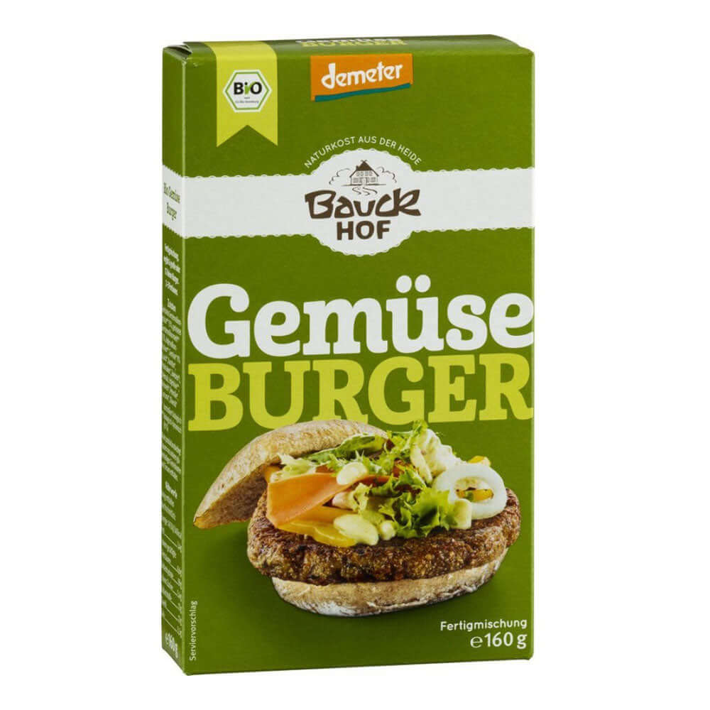 Mix pentru burger vegetal Demeter BauckHof, bio, 160 g, ecologic