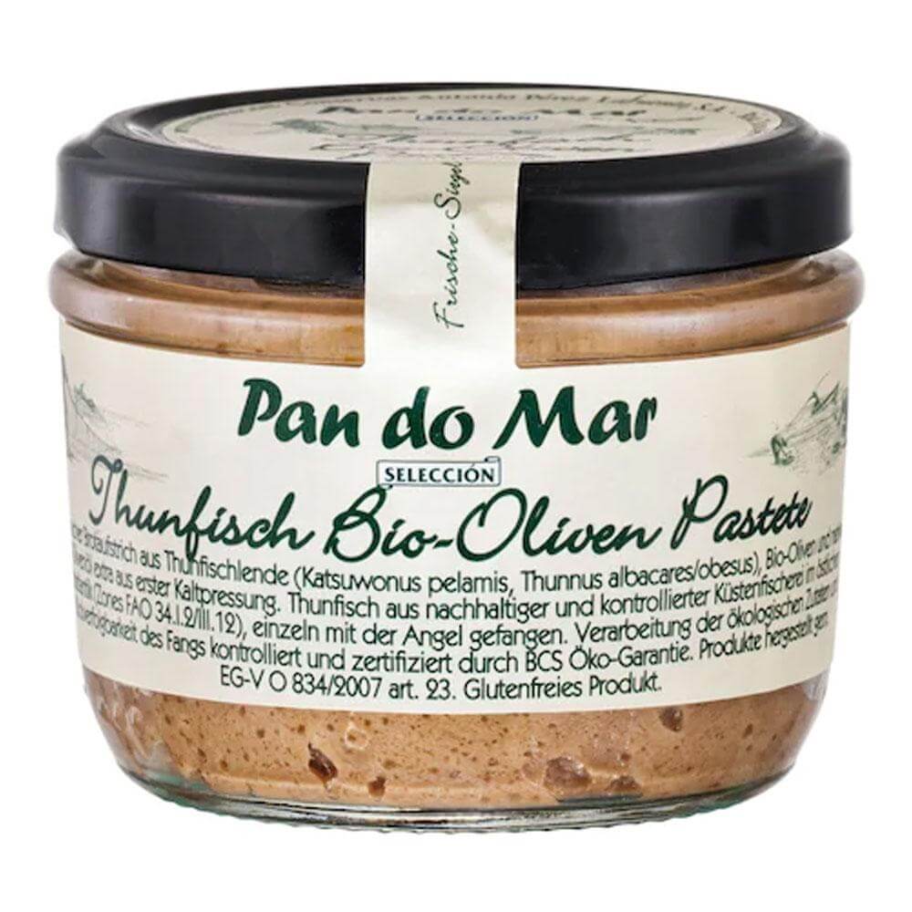 Pateu de ton cu masline Pan do Mar, 125 g