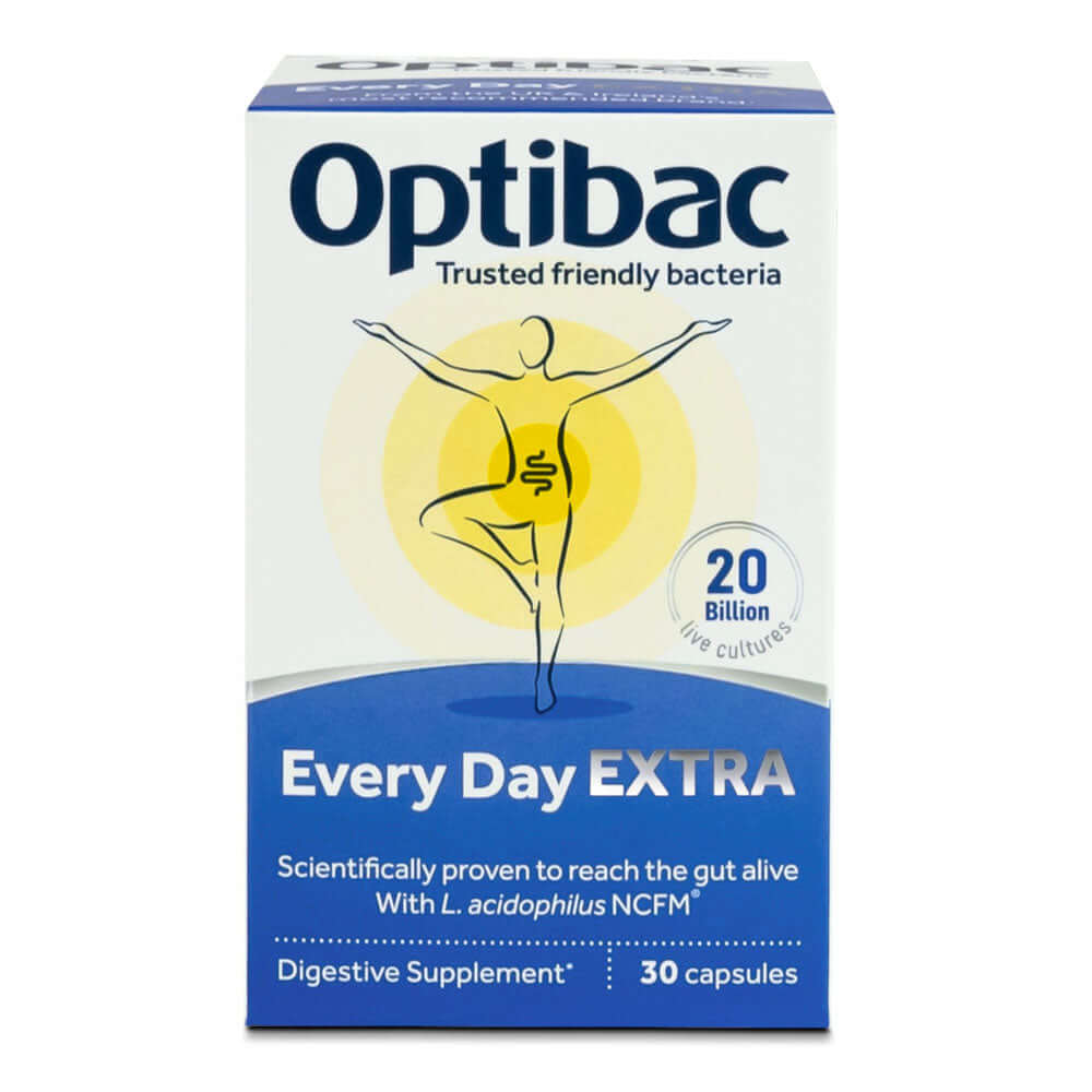 Probiotic zilnic Extra Forte Optibac, 30 capsule, natural