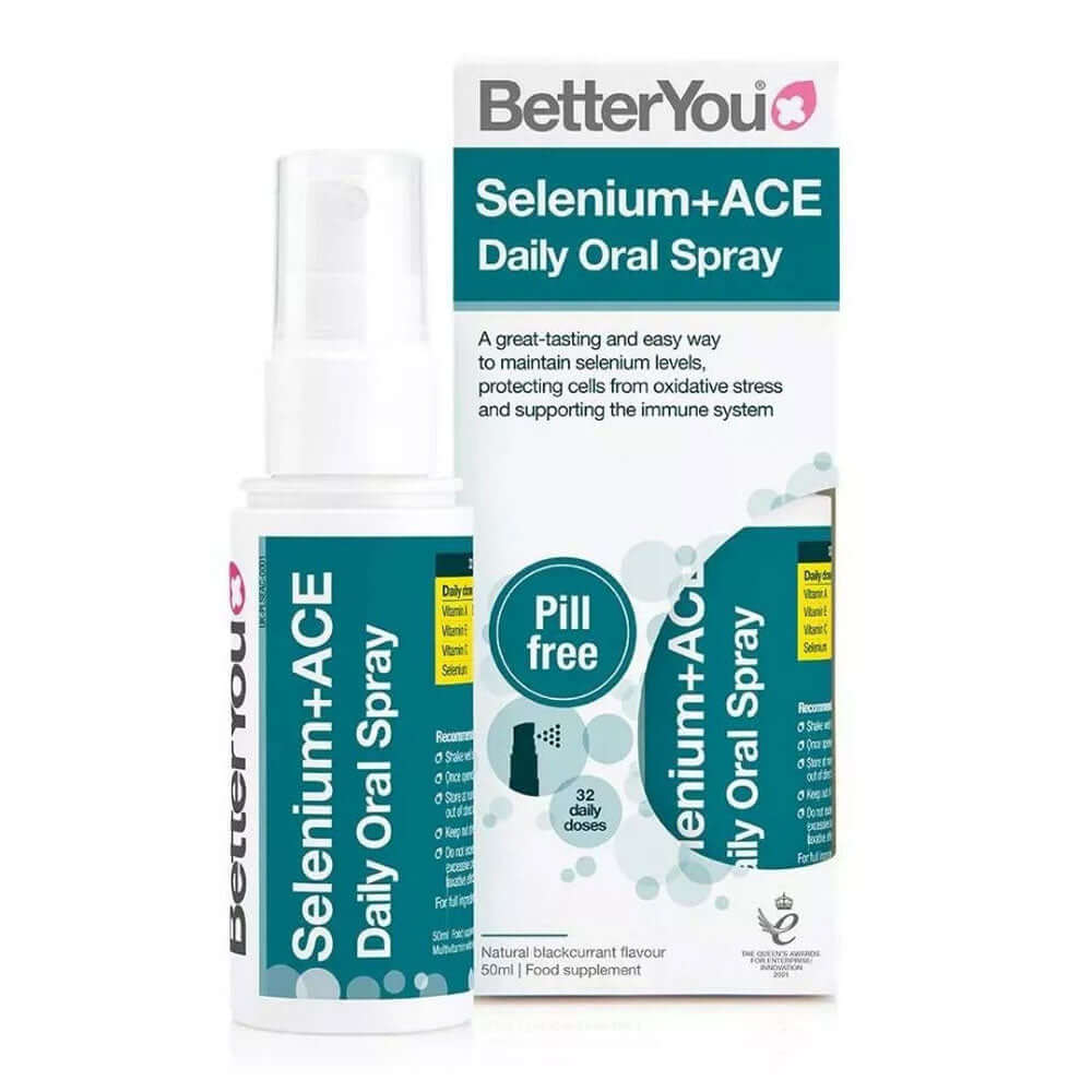 Selenium+ACE Spray Oral Better You, 32 doze zilnice, 50ml, natural