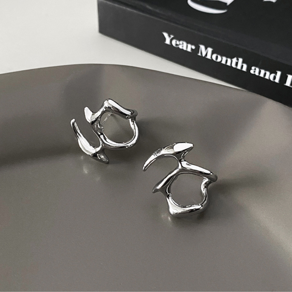 IRREGULAR ABSTRACT EARRINGS (PAIR) - Ashlen product image