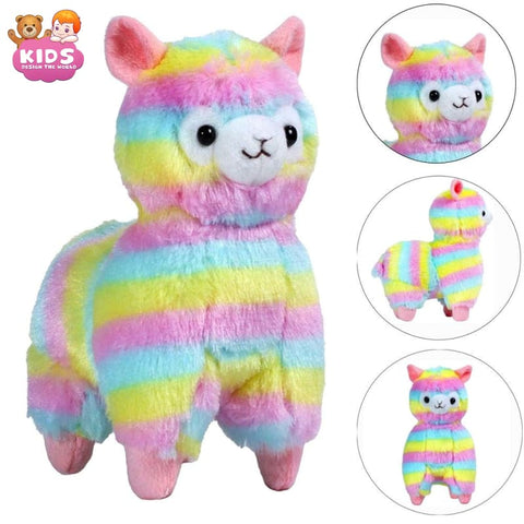 giant rainbow llama stuffed animal