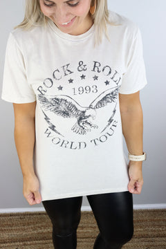 Rock & Roll World Tour Graphic Tee
