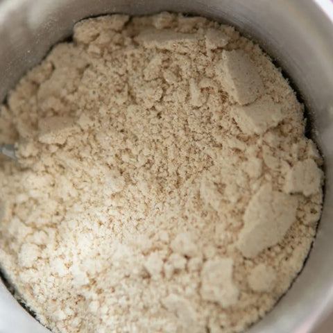 Ground up Lion's Mane mushroom powder