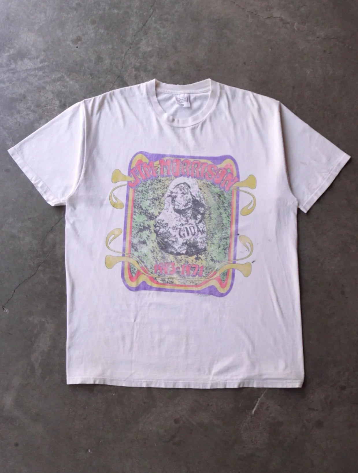 1990S JIM MORRISON HALL OF FAME BAND TEE