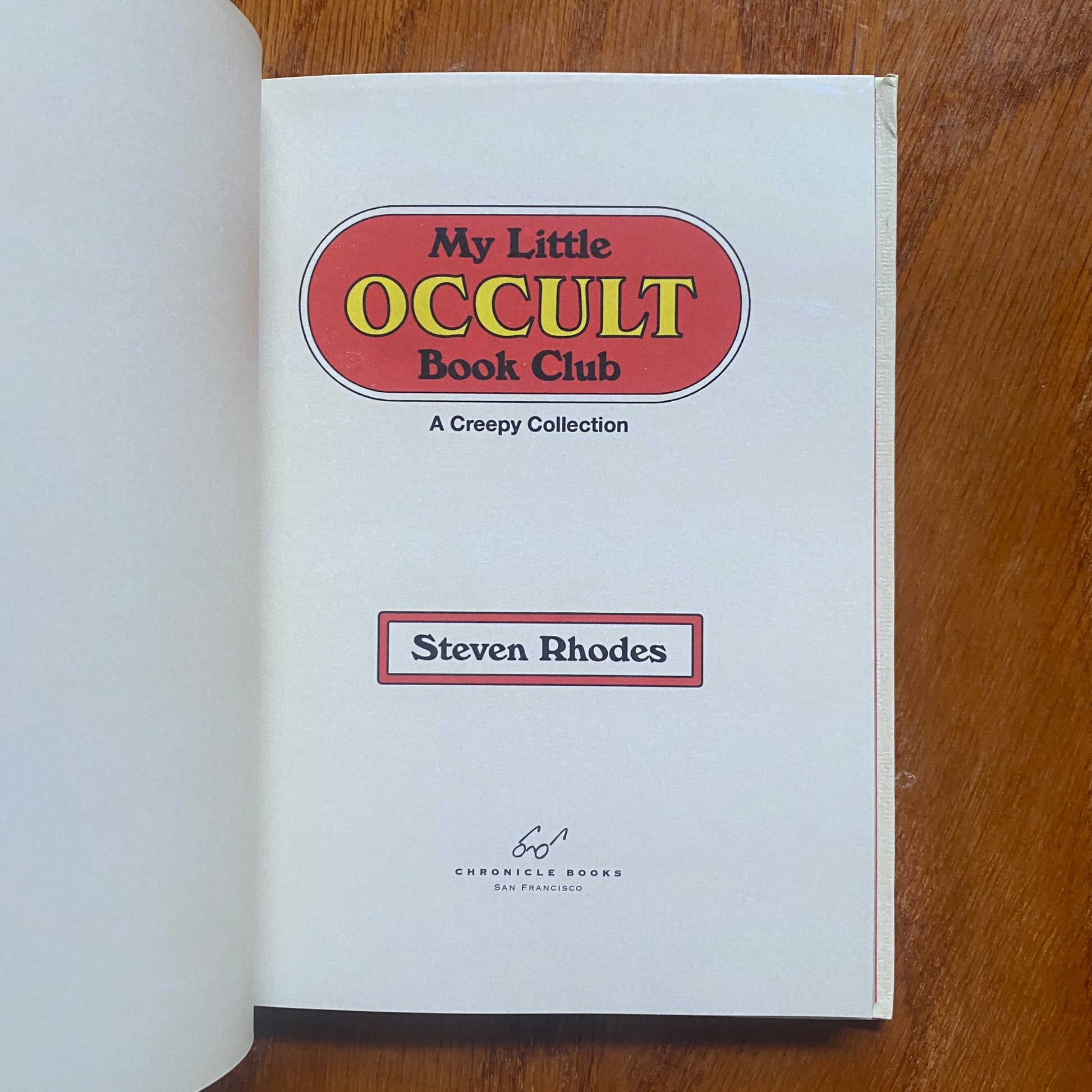 My Little Occult Book Club: A Creepy Collection – Steven Rhodes – Rumorbooks