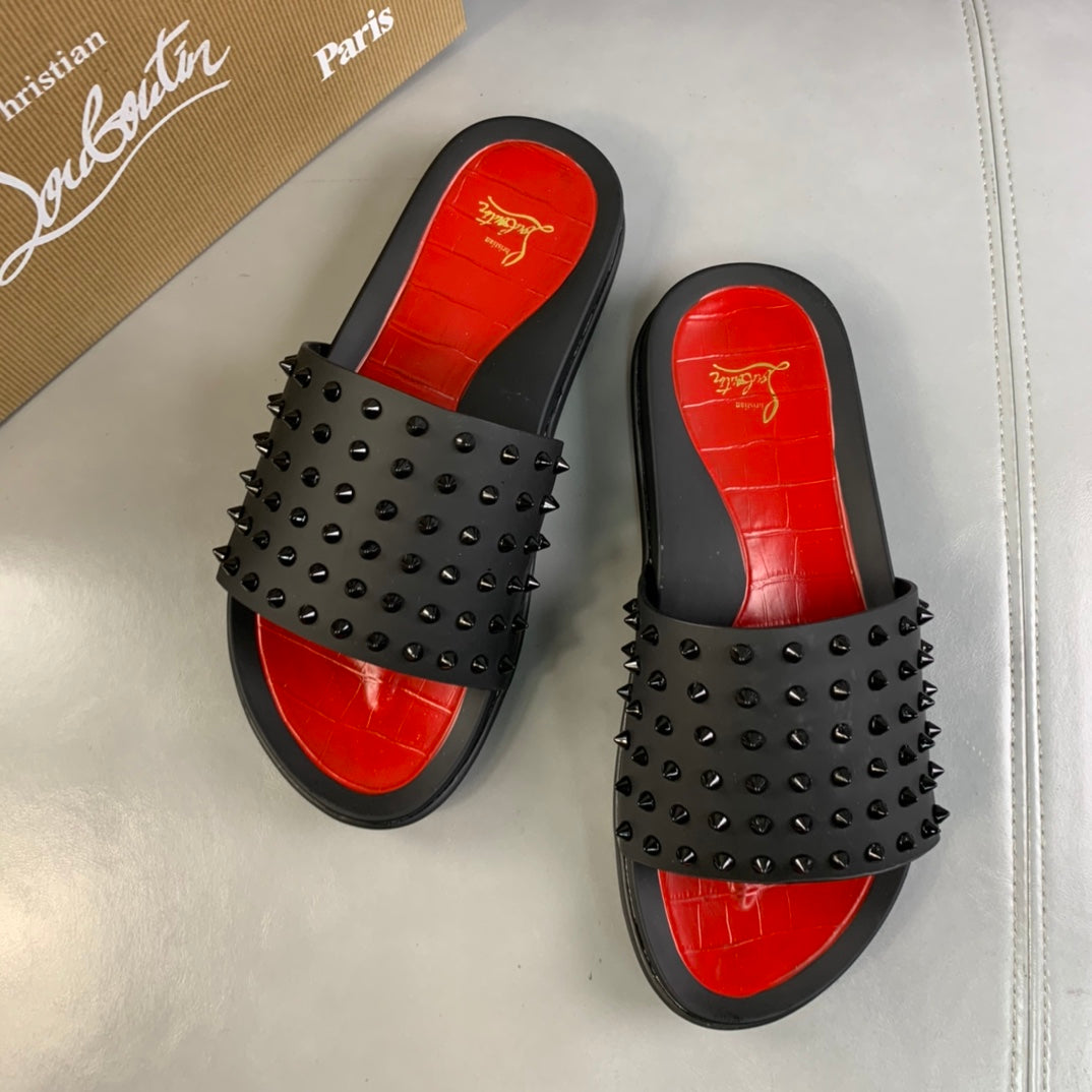 louboutin slides mens