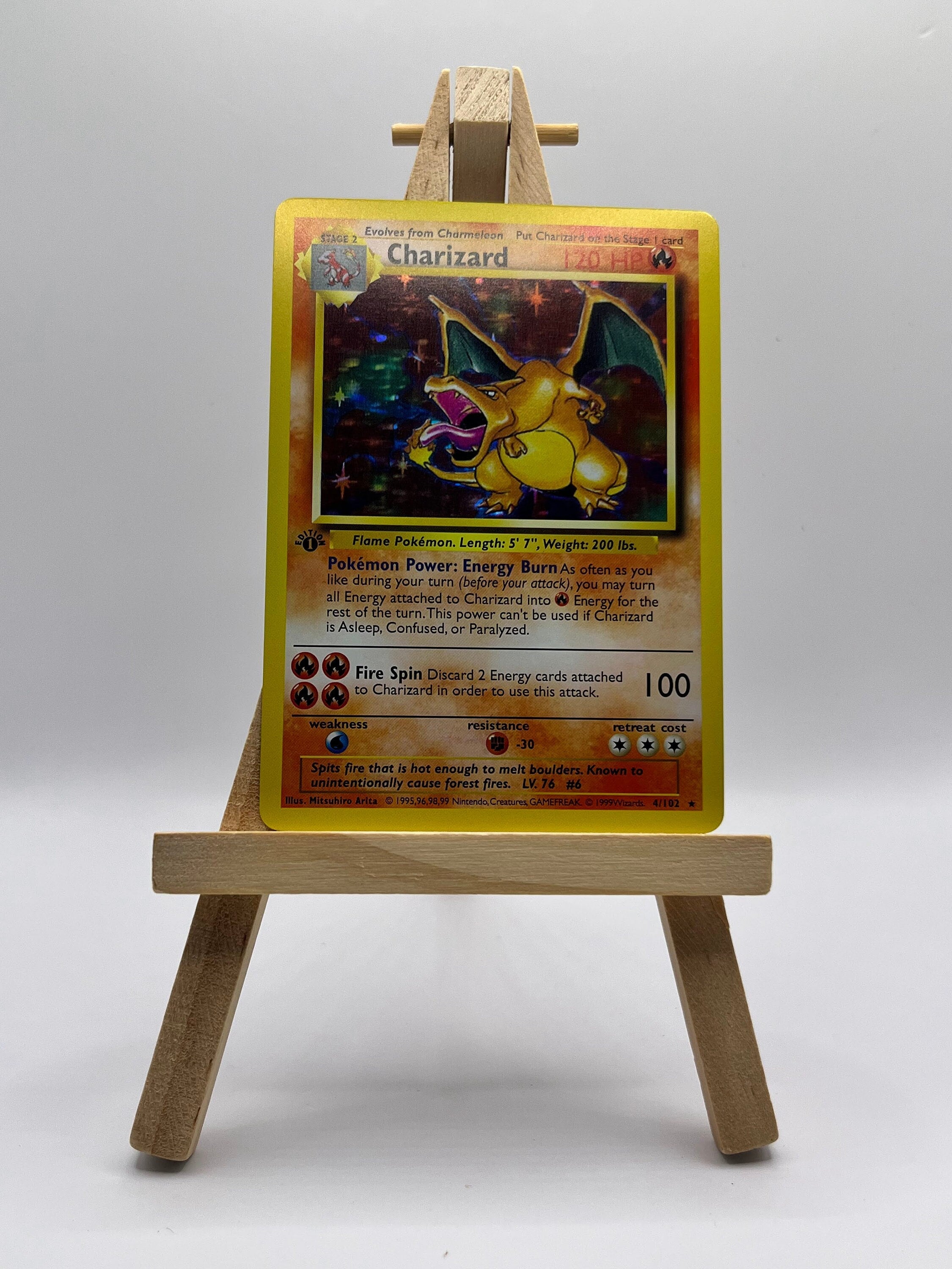 Charizard · Base First Edition  #4 (Shadowless)