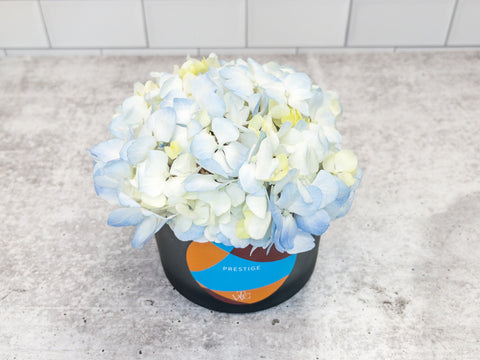 Repurpose your candle jar as a flower vase
