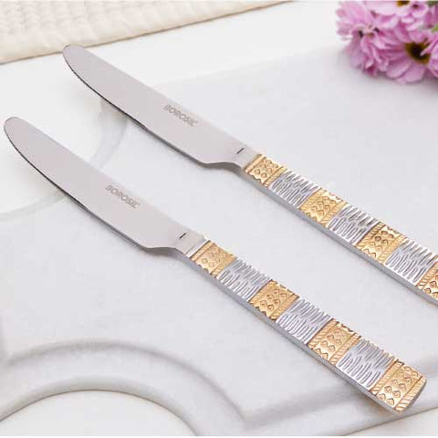 stainless steel butter knives by borosil