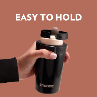 Buy Borosil Coffeemate Insulated Mug, Vacuum Insulated Travel Coffee Mug  with Lid, 8 Hours Hot and 14 Hours Cold, 380 ml Online at Best Prices in  India - JioMart.