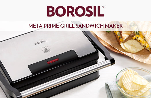 Buy Prime Grill Sandwich Maker 700W at Best Price Online in India - Borosil