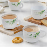 Larah by Borosil Green Herbs Cup Set