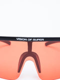 Black Sunglasses Red Lens - SGBR