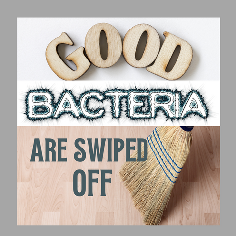 Good bacteria from our nose are swiped off