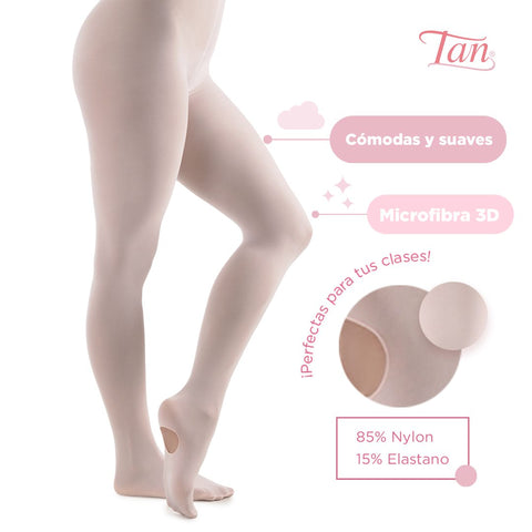 Medias Camelia - Leotardo para Ballet Mujer Manga Corta- Color: Blanco-  Talla: Mediana : : Ropa, Zapatos y Accesorios