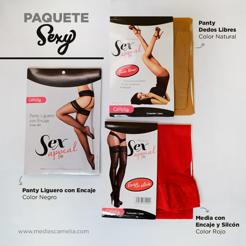 PAQUETE SEXY 