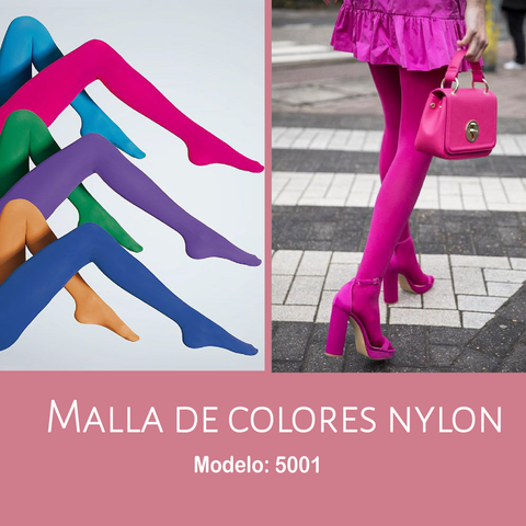 NYLON COLORES DAMA