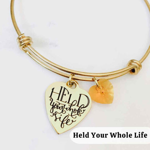 held your whole life jewlery