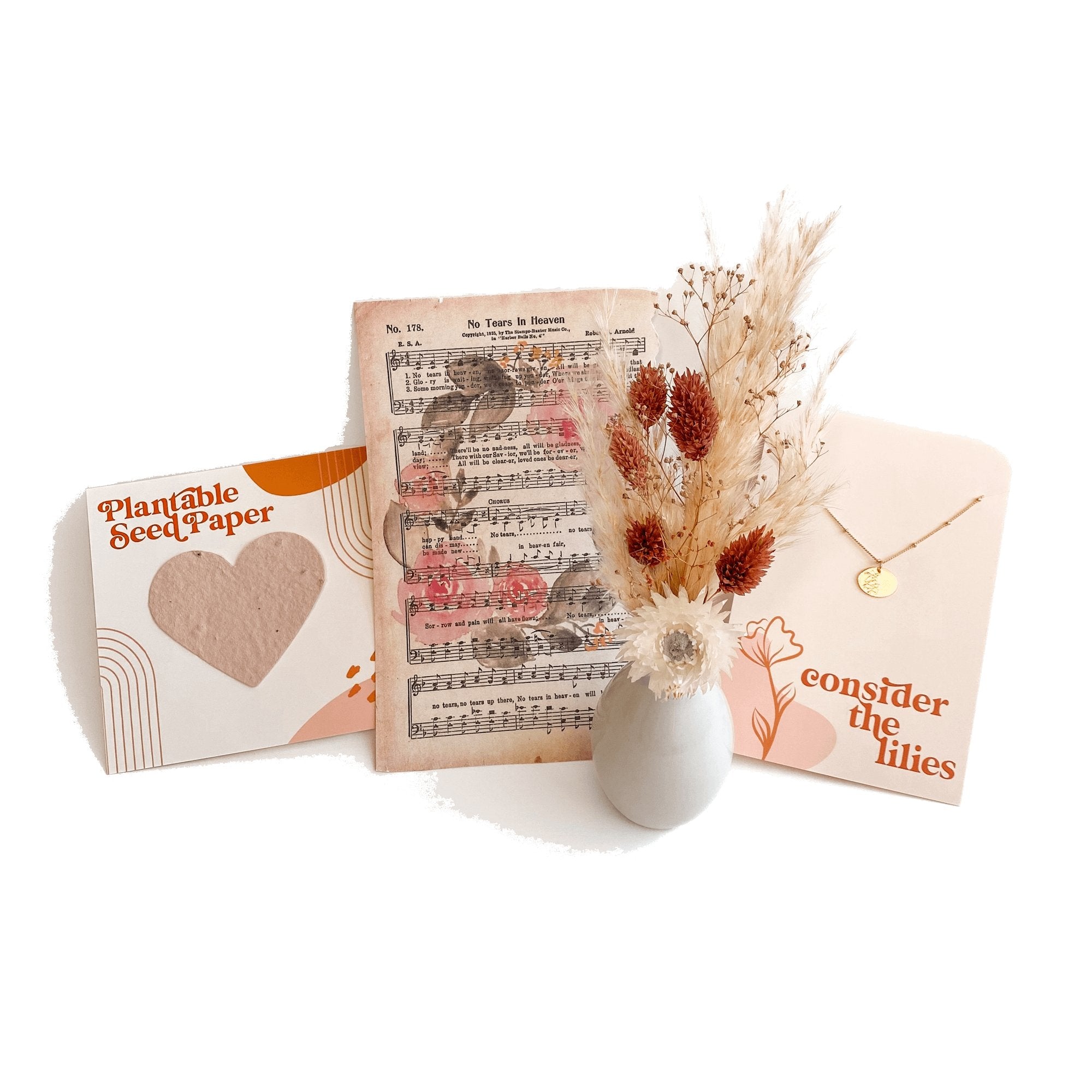 Plantable Wildflower Seed Heart Paper - Due To Joy - Baby Loss Resources  and Miscarriage Gifts