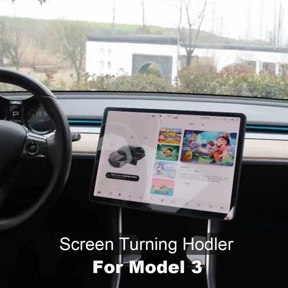 Für Tesla Model 3 Y Auto Innen Handyhalter Ständer 360° Rotation