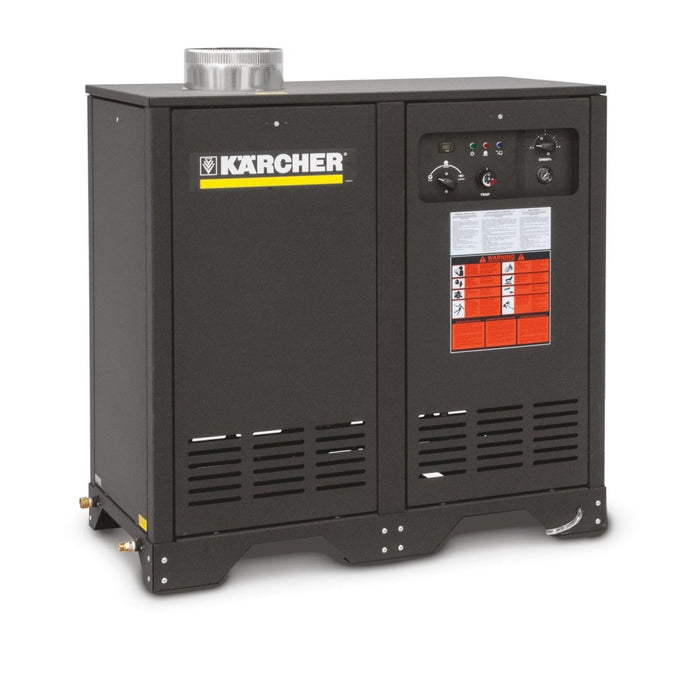 K'A'RCHER 2000 PSI @ 3.5 GPM Belt Drive 5HP 230V Single Phase 25Amps KD4020R /1350 Pump HDS Stationary Electric Hot Water Pressure Washer - Natural
