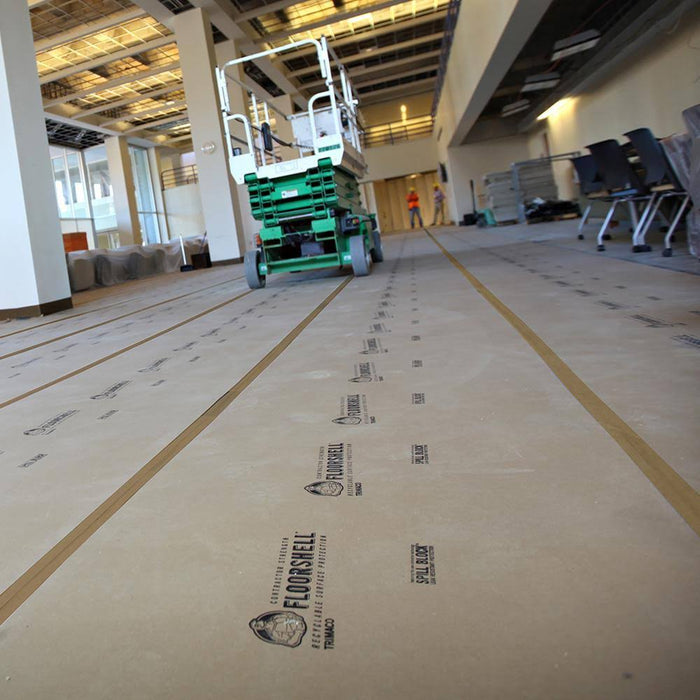 Temporary Surface Protection - White Top Flooring Paper - Trimaco