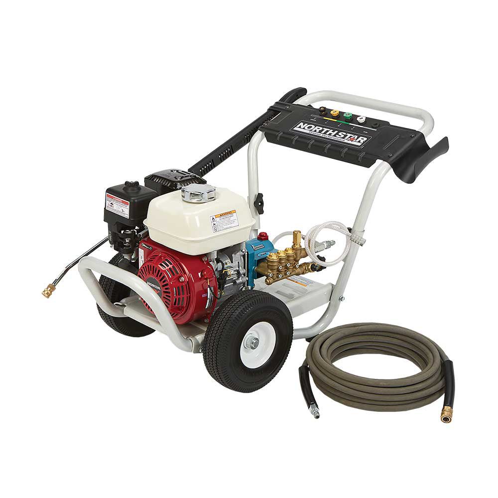 NorthStar Hot Pressure Washer, Trailer Mounted, 4,000 PSI