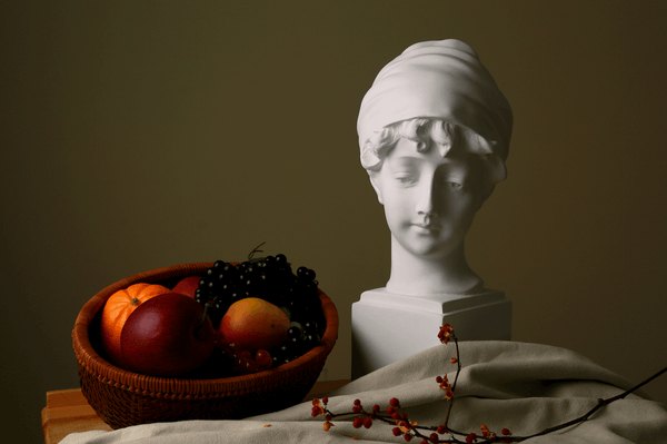 oil painting style still life shooting