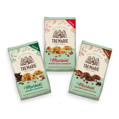 TRE MARIE BISCOTTI ANCORA UNO FROLLINI CIOCCOLATO KRUMIRO 315 GR (12 i –   - The best E-commerce of Italian Food in UK